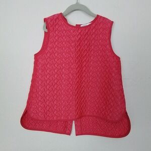 Lemoniez Señorita‎ Freckles Top Girls Fuchsia Pink Sleeveless Size 10Y Open Back